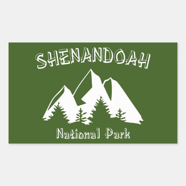 Shenandoah National Park Sticker (Front)