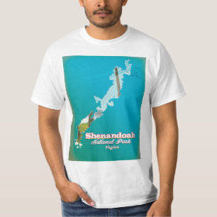 Shenandoah National Park travel poster. T-Shirt
