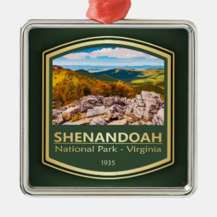 Shenandoah NP (PF1) Metal Ornament