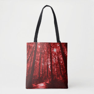 Shenandoah Red Tote Bag