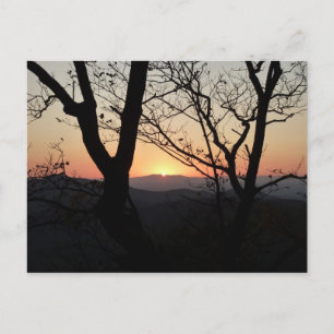 Shenandoah Sunset National Park Landscape Postcard