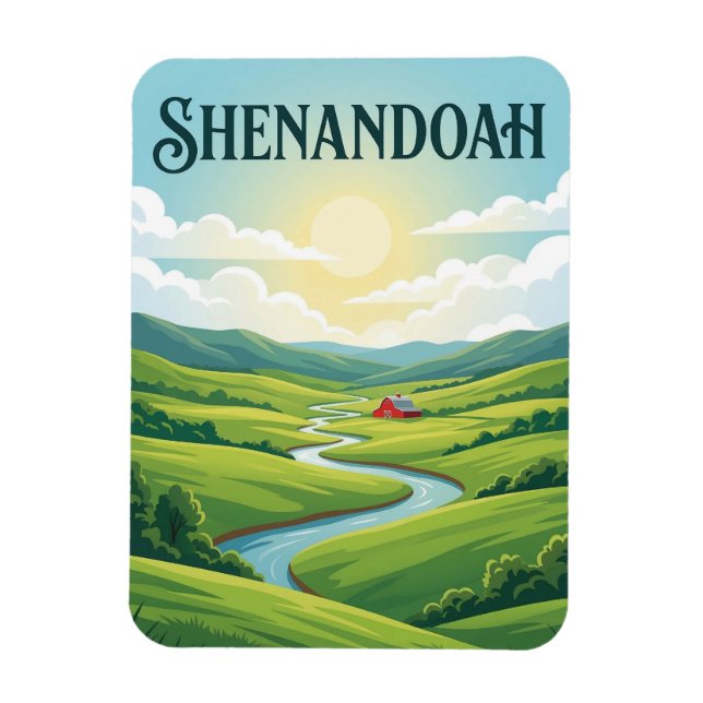 Shenandoah Valley Magnet (Vertical)
