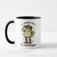 Shenanigan Funny Mental Health Frog
