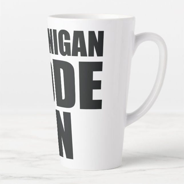 Shenanigan mode on latte mug (Right)