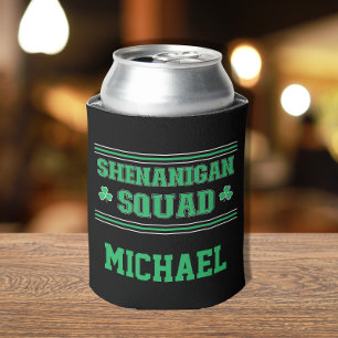 Shenanigan Squad - Personalized St. Patrick's Day Can Cooler