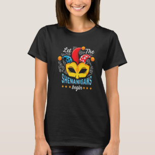 Shenanigans Begins Joker or Person T-Shirt