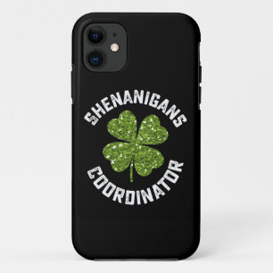 Shenanigans Coordinator Funny St Patrick's Day iPhone 11 Case