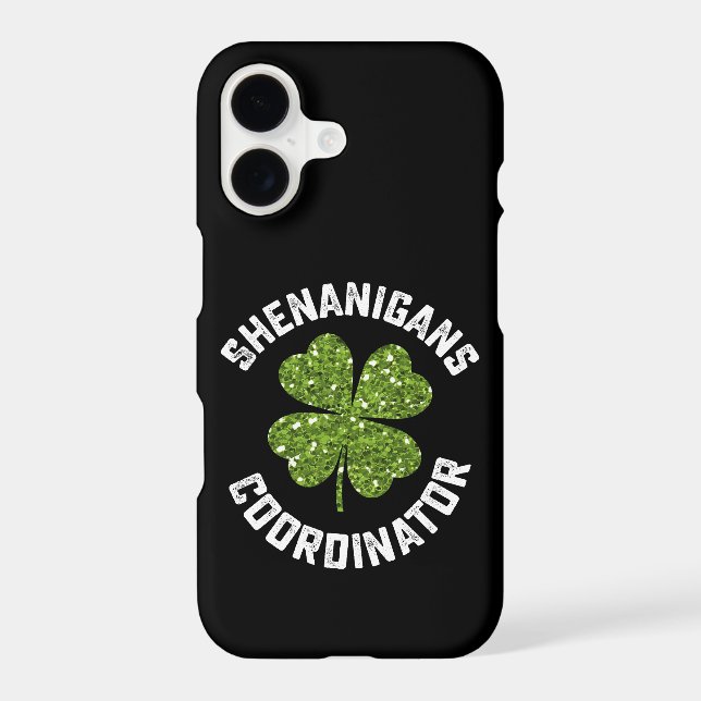 Shenanigans Coordinator Funny St Patrick's Day Samsung Galaxy S21 Case (Back)