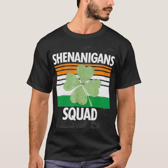 Shenanigans Coordinator Funny St Patricks Day Teac T-Shirt (Front)