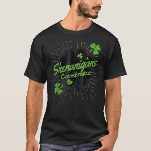 Shenanigans Coordinator Funny Teacher St Patrick's T-Shirt