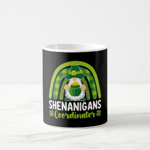 Shenanigans Coordinator Gnomes St Patrick's Day Coffee Mug
