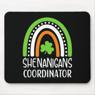 Shenanigans Coordinator Irish Rainbow - St Patrick Mouse Pad