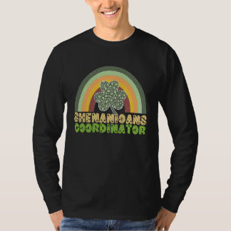 Shenanigans Coordinator Rainbow Retro Vintage 2 T-Shirt