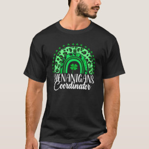 Shenanigans Coordinator Rainbow St Patrick's Day T T-Shirt