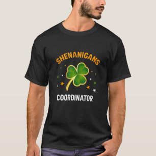 Shenanigans Coordinator Vintage St Patrick's Day T-Shirt