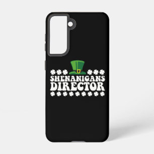 Shenanigans Director Groovy St Patrick's Day Irish Samsung Galaxy Case