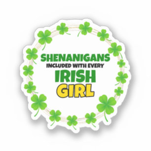 Shenanigans Included: Irish Girl St Patrick's Day
