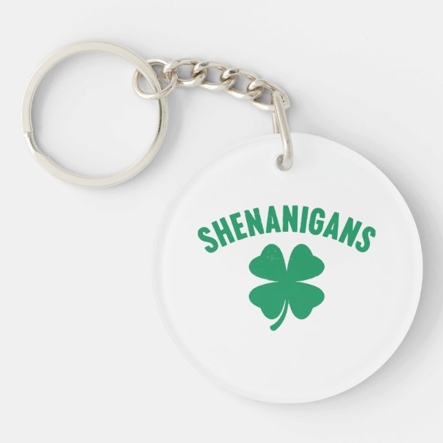 Shenanigans Shamrock Saint-Patrick Rétro  (Devant)