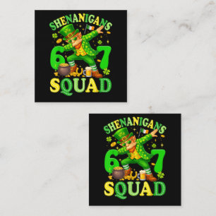 Shenanigans Squad Enclosure Card
