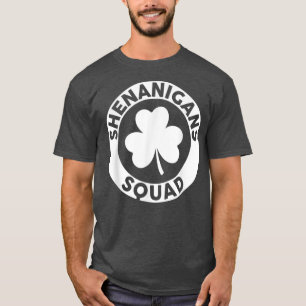 Shenanigans Squad Funny St Patrick's Day Matching T-Shirt