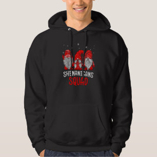 Shenanigans Squad Gnomes Christmas Matching Family Hoodie