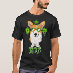 Shenanigans Squad I St Patricks Day Welsh Corgi T-Shirt