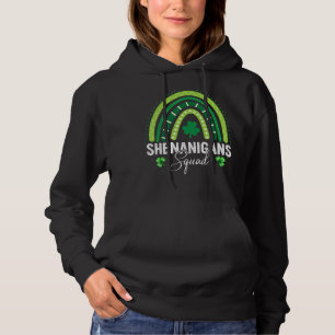 Shenanigans Squad Irish Funny St Patrick S Day Hoodie