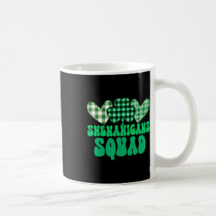 Shenanigans Squad Prone To Malarkey St. Patrick's Coffee Mug