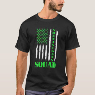Shenanigans Squad St Patrick's Day Men Women T-Shirt