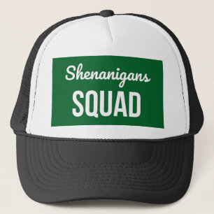 Shenanigans Squad St Patrick's Day Trucker Hat