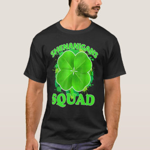 Shenanigans Squad Teacher St Patricks Day Shenanig T-Shirt