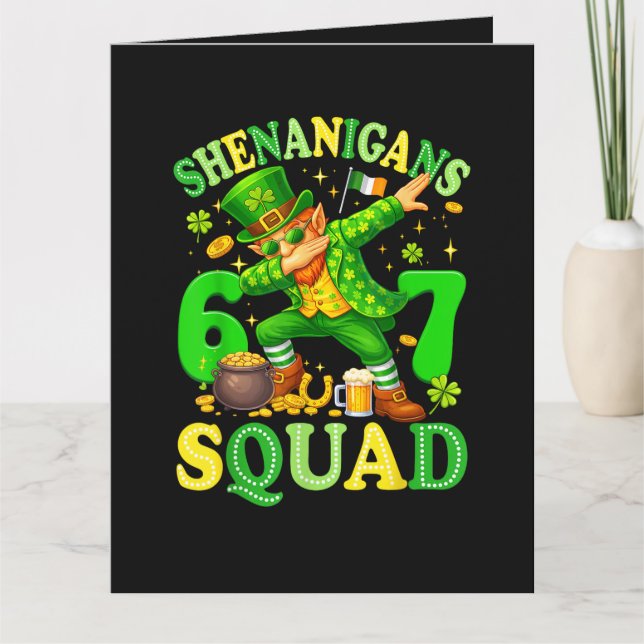 Shenanigans Squad Thank You Card (Front)