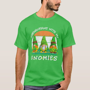 Shenanigans With My Gnomies St Patrick's Day Gnome T-Shirt