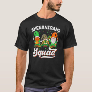 Shenanigans With My Gnomies St Patrick's Day Gnome T-Shirt