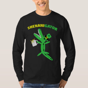 Shenanigator Irish St Patricks Day Doodle T-Shirt