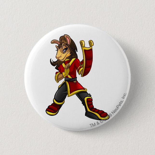 Shenkuu Team Captain 2 2 Inch Round Button (Front)