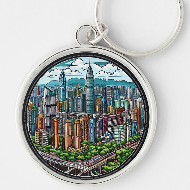 Shenzhen city keychain (Front)