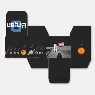 Shepard Moon Landing Favour Box Planets