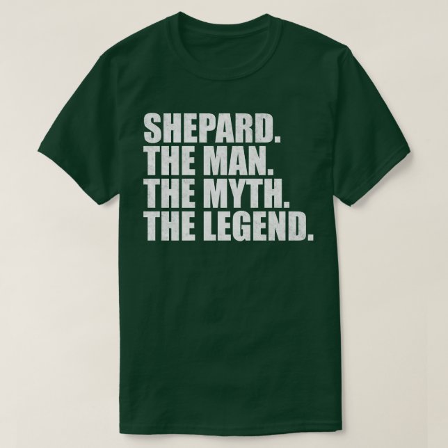 ShepardShepard Name Shepard given name T-Shirt (Design Front)