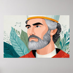 Shepherd and Teacher: Pope Saint Gregory the Great Poster