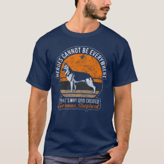Shepherd Dog Dogs Service Dogs vintage vintage T-Shirt