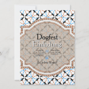 Shepherd Dog Invitation