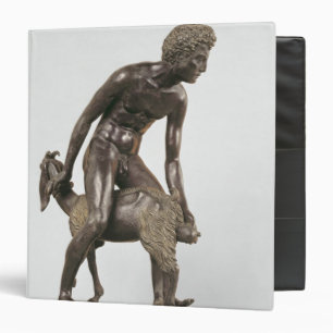 Shepherd milking a goat binder