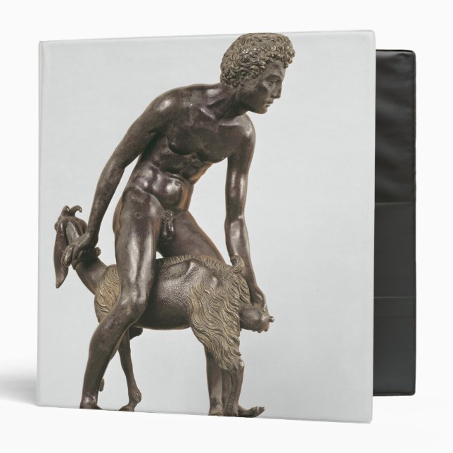 Shepherd milking a goat binder (Front/Inside)