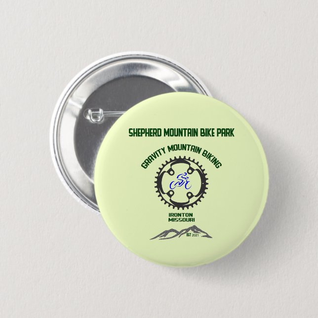 Shepherd Mountain Bike Park 2 Inch Round Button (Front & Back)