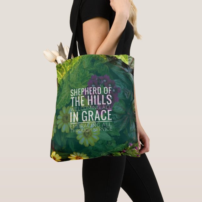 Shepherd of the Hills Tote Bag (Close Up)