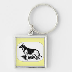 Shepherd Profile Keychain