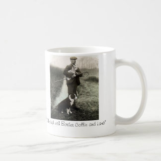 "Shepherd With Border Collie and Lamb"~Mug Coffee Mug