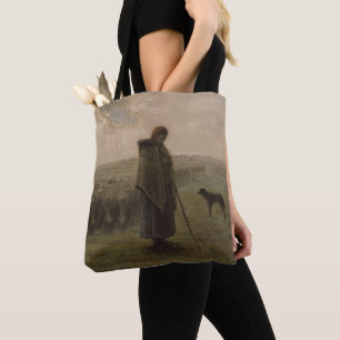Shepherdess and Her Flock   1862-63 Tote Bag