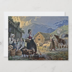 Shepherdess's Hut on the Mountain